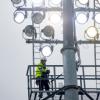 Lifeline Lights Up East End with the Scottish Football Partnership.