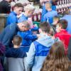 Young Pars meet the players