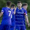 Callum strolls out