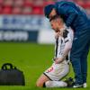 Talbot takes tumble but team still in tie