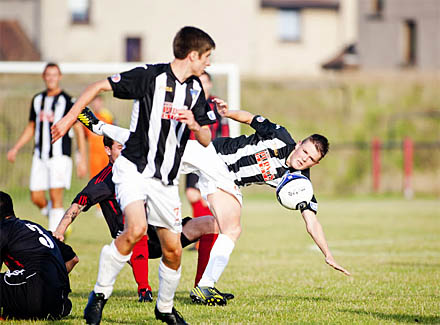 Lewis Spence is horizontal about match at Rosyth Lewis Spence is horizontal about match at Rosyth