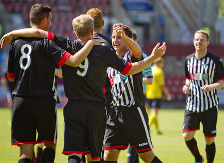 RYAN FERGUSON SCORES v FALKIRK RYAN FERGUSON SCORES v FALKIRK