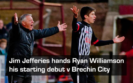 Ryan Williamson starts Ryan Williamson starts
