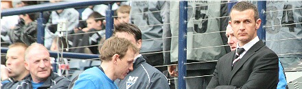 Jim McIntyre at Hampden Park 260409 Jim McIntyre at Hampden Park 260409