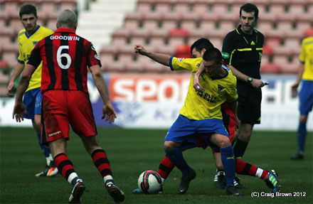Joe Cardle v St Mirren