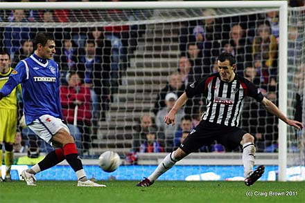 Alex Keddie v Rangers Alex Keddie v Rangers