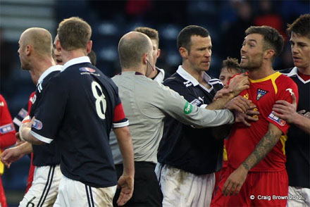 Jordan McMillan v Raith Rovers Jordan McMillan v Raith Rovers