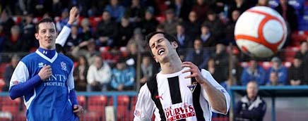 Liam Buchanan v Cowdenbeath Liam Buchanan v Cowdenbeath