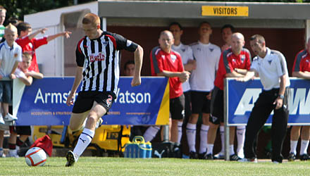Jason Thomson v Annan Athletic Jason Thomson v Annan Athletic