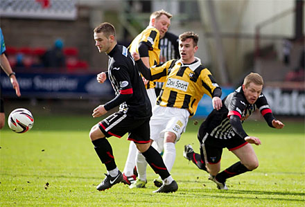 Ryan Wallace v East Fife Ryan Wallace v East Fife