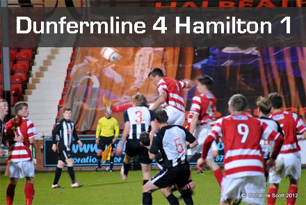 Dunfermline 4 Hamilton 1 Dunfermline 4 Hamilton 1