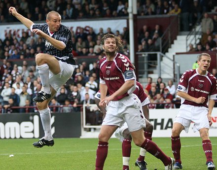 Jim Hamilton v Hearts 28/10/06 Jim Hamilton v Hearts 28/10/06