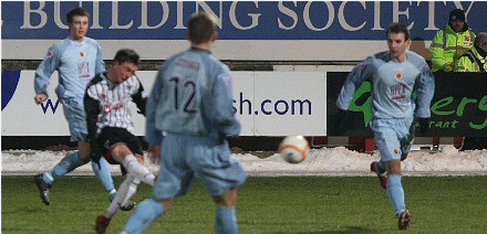 Joe Cardle makes it Dunfermline 6 Stenhousemuir 0 Joe Cardle makes it Dunfermline 6 Stenhousemuir 0