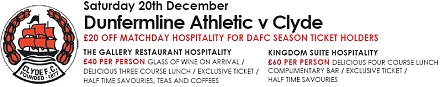 Dunfermline v Clyde Dunfermline v Clyde