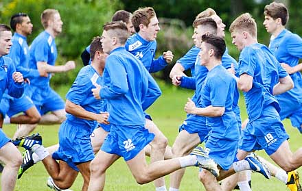 PRE SEASON TRAINING PRE SEASON TRAINING