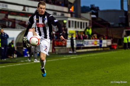 Andy Geggan v Raith Rovers Andy Geggan v Raith Rovers