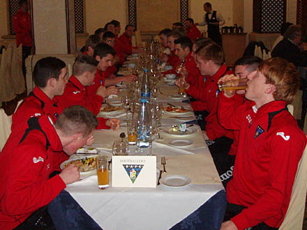 AENEAS ATLANTICA MEAL TIME FOR PARS U20s AENEAS ATLANTICA MEAL TIME FOR PARS U20s