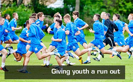 GIVING YOUTH A RUN OUT GIVING YOUTH A RUN OUT