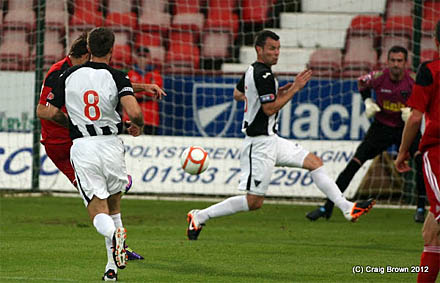 Brett Pitman nets 0-1 Brett Pitman nets 0-1