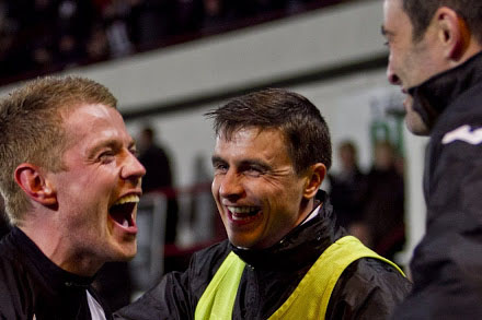 Andy Geggan v Raith Rovers Andy Geggan v Raith Rovers