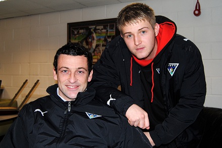 Jack Ross and Greg Paterson Jack Ross and Greg Paterson