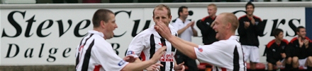 Scott Thomson celebrates Scott Thomson celebrates