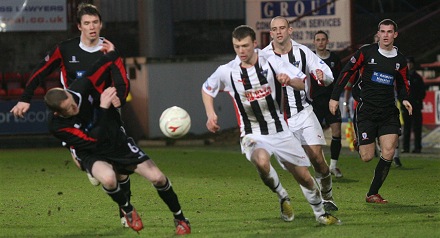 Rory Loy breaks to score 17/01/09 Rory Loy breaks to score 17/01/09