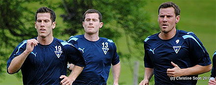 Liam Buchanan, Paddy Boyle and Andy Barrowman Liam Buchanan, Paddy Boyle and Andy Barrowman