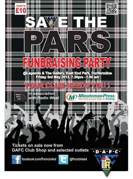 SAVE THE PARS FUNDRAISING PARTY SAVE THE PARS FUNDRAISING PARTY