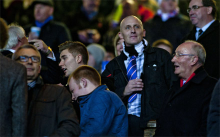 TONY AT IBROX TONY AT IBROX