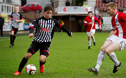 Josh Falkingham v Arbroath Josh Falkingham v Arbroath