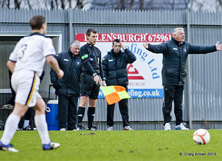 Dugout at Dumbarton Dugout at Dumbarton
