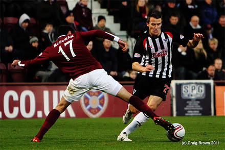 Paul Willis v Hearts