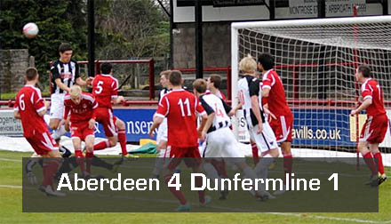 Aberdeen U20s v Dunfermline U20s Aberdeen U20s v Dunfermline U20s