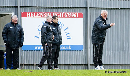 Dugout at Dumbarton Dugout at Dumbarton