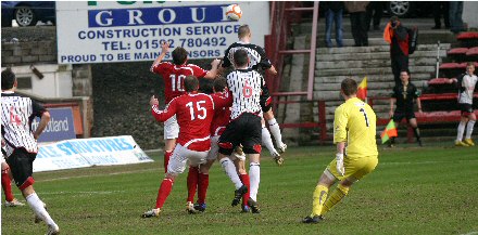 Chris Smith came up for 95th minute corner Chris Smith came up for 95th minute corner