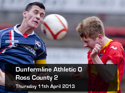 Dunfermline 0 Ross County 2 Dunfermline 0 Ross County 2