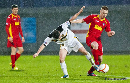 Ryan Thomson v Dumbarton Ryan Thomson v Dumbarton