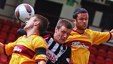 Andy Kirk v Motherwell Andy Kirk v Motherwell