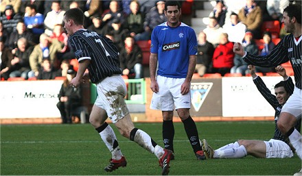 Dunfermline v Rangers, click for larger image