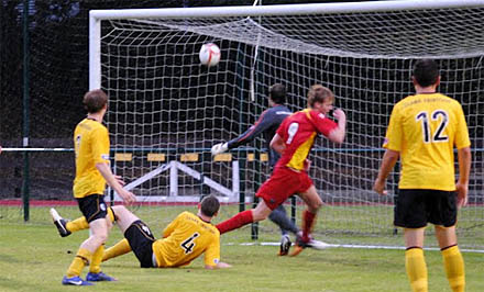 Blair Henderson equalises Blair Henderson equalises