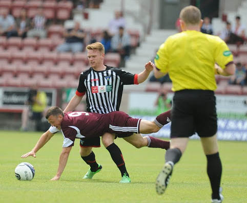 Chris Kane v Hearts Chris Kane v Hearts