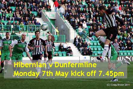Hibernian v Dunfermline Hibernian v Dunfermline