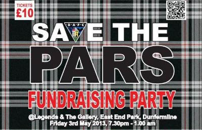 SAVE THE PARS FUNDRAISING PARTY SAVE THE PARS FUNDRAISING PARTY