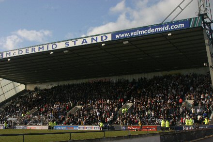 Pars fans at Starks Park Pars fans at Starks Park