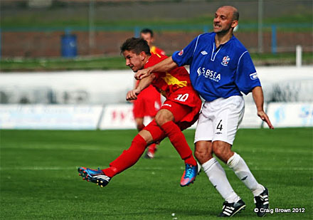Josh Falkingham v Cowdenbeath