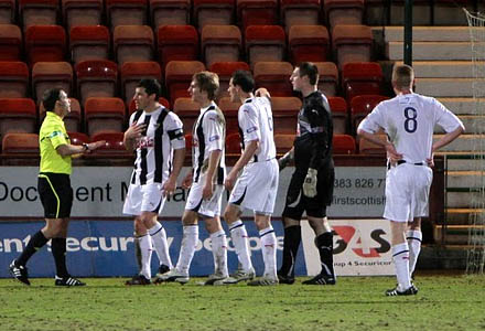 Chris Smith is sent off Chris Smith is sent off