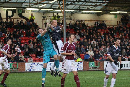 Dunfermline v Hearts 02/01/07