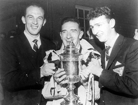 Charlie Dickson, Ron Mailer and Davie Thomson Charlie Dickson, Ron Mailer and Davie Thomson