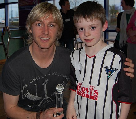 Neil McGregor Young Pars Player of the Year Runner Up 2010 Neil McGregor Young Pars Player of the Year Runner Up 2010